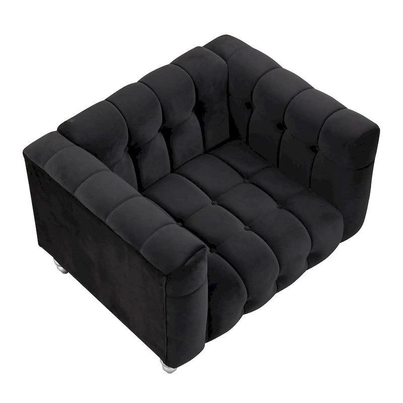 Dutch Fluff Upholstered Sofa