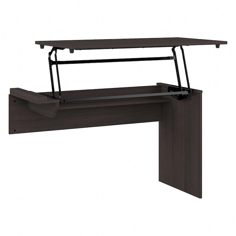Cabot 3 Position Sit to Stand Desk Return by Bush Furniture