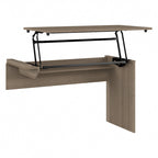 Cabot 3 Position Sit to Stand Desk Return by Bush Furniture
