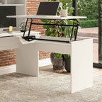 Cabot 3 Position Sit to Stand Desk Return by Bush Furniture