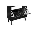 Rattan, Allen 2 door 1 drawer cabinet, shoe rack, double layer, suitable for entrance