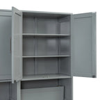 Twin Size Murphy Bed Wall Bed with Closet , Drawers & Desk