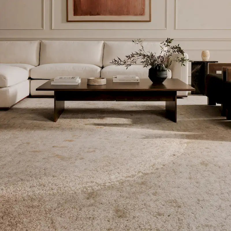 NADAAL STUDIOS Rio Modular Sofa With Rubber Wood Base - 136.2W x41D x23.6H