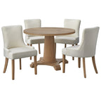 Simple Living Anneli Upholstered Dining Chairs (Set of 2)