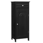 Costway Bathroom Floor Cabinet Storage Organizer Free-Standing with