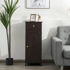 Costway Bathroom Floor Cabinet Storage Organizer Free-Standing with