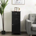 Costway Bathroom Floor Cabinet Storage Organizer Free-Standing with