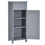 Costway Bathroom Floor Cabinet Storage Organizer Free-Standing with
