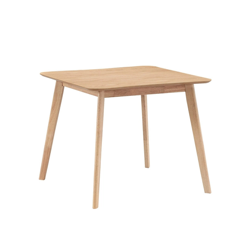 Modern Table with MDF Top and Metal Legs for Small Spaces Kitchens Multi Functional Use and Living Room