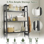 Gymax 3-Tier Over The Toilet Storage Shelf w/ Adjustable Adjustable