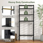 Gymax 3-Tier Over The Toilet Storage Shelf w/ Adjustable Adjustable