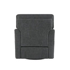 Accent Barrel Chair with Side Pockets360 Swivel Office Chair Chenille Armchair for Office