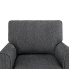 Accent Barrel Chair with Side Pockets360 Swivel Office Chair Chenille Armchair for Office