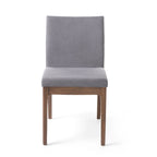 Dining Room Set of 5, Kitchen Set with Wood Frame Dining Table and 4 Upholstered Chairs for Dining Room Restaurant