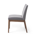 Dining Room Set of 5, Kitchen Set with Wood Frame Dining Table and 4 Upholstered Chairs for Dining Room Restaurant