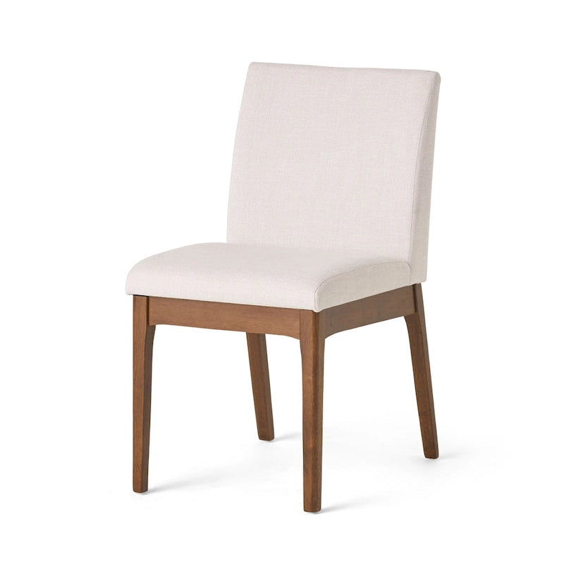 Dining Room Set of 5, Kitchen Set with Wood Frame Dining Table and 4 Upholstered Chairs for Dining Room Restaurant