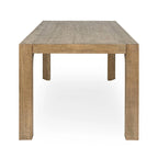 Classic Home Crest 78 Reclaimed Pine Wood Dining Table in Natural