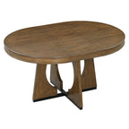 Vintage Style 5-piece Dining Set with Extendable Table and 4 Upholstered Chairs