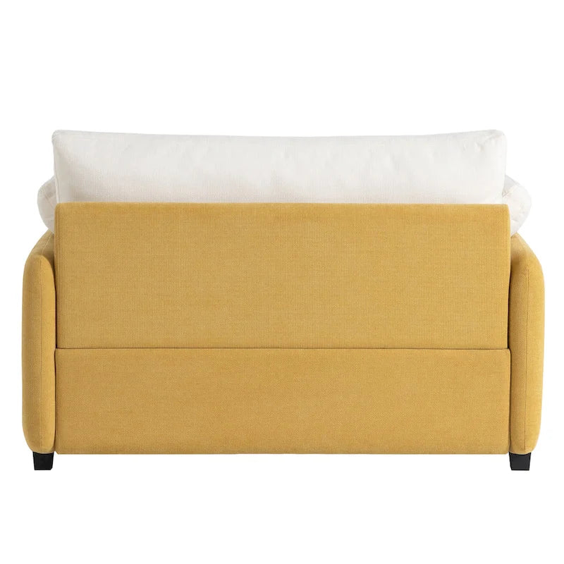 50 Oversized Chenille Upholstered Single Sofa Chair