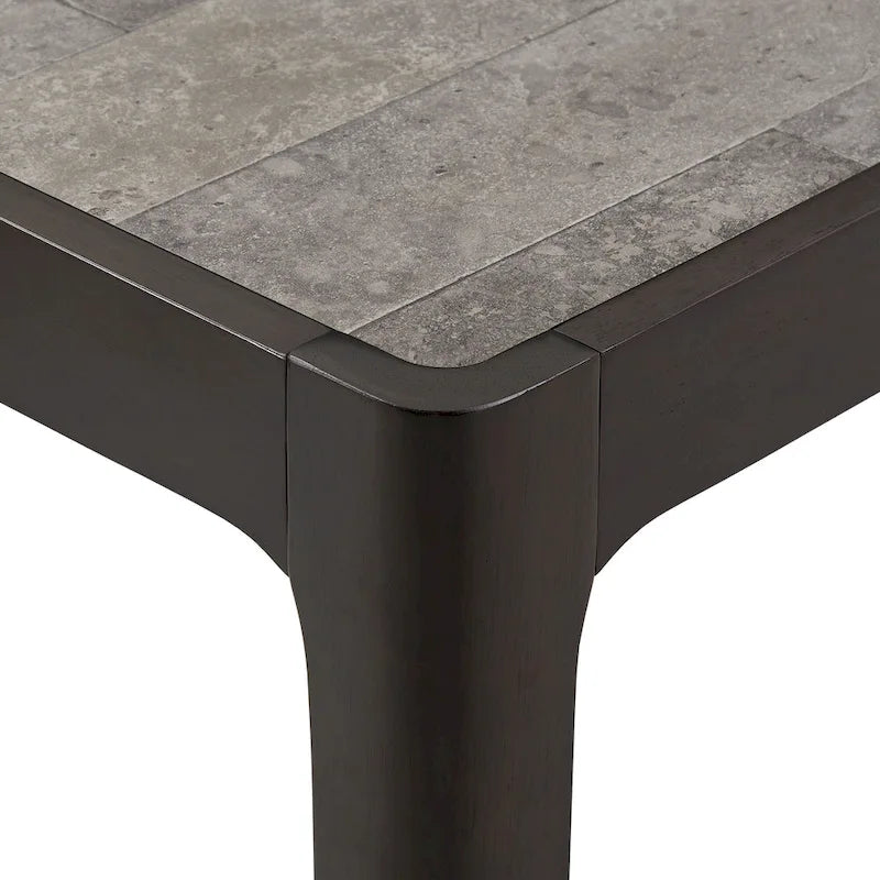 Ludvika Faux Marble Top End Table by iNSPIRE Q Modern