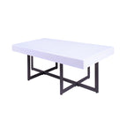 Granala Contemporary Steel 2-Piece Storage Coffee Table Set by Furniture of America