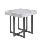 Granala Contemporary Steel 2-Piece Storage Coffee Table Set by Furniture of America