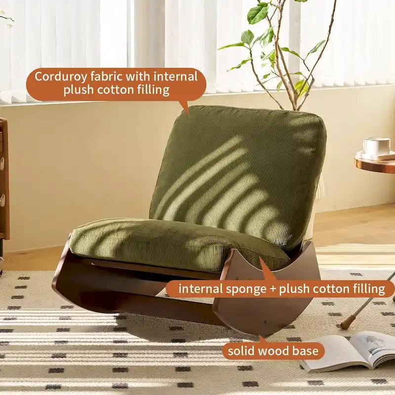 Comfor Glider Rocking Chair - 24.20 x 35.40 x 28.30