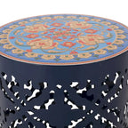 Chetola Indoor Lace Cut Side Table with Tile Top by Christopher Knight Home