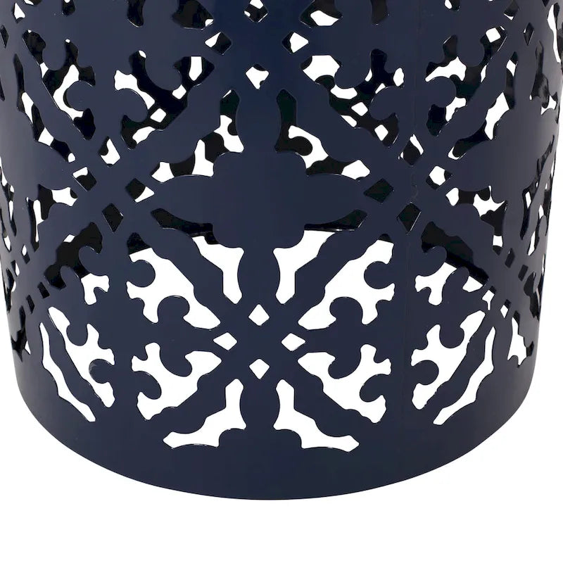 Chetola Indoor Lace Cut Side Table with Tile Top by Christopher Knight Home