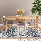Bryner Mid-Century Modern 5 Piece Dining Set by Christopher Knight Home