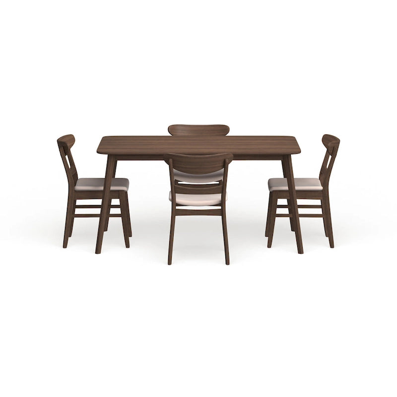 Bryner Mid-Century Modern 5 Piece Dining Set by Christopher Knight Home