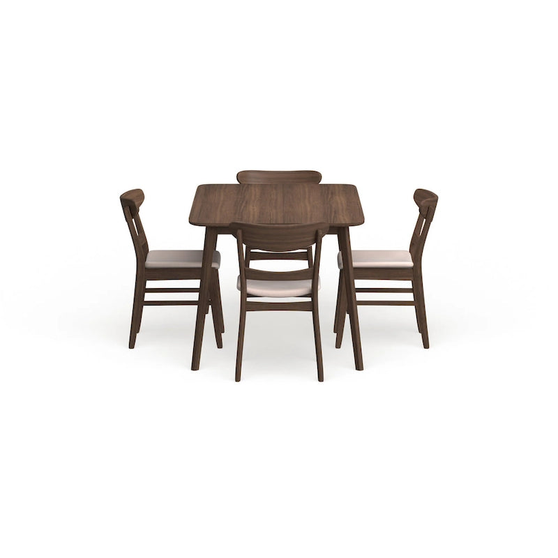 Bryner Mid-Century Modern 5 Piece Dining Set by Christopher Knight Home