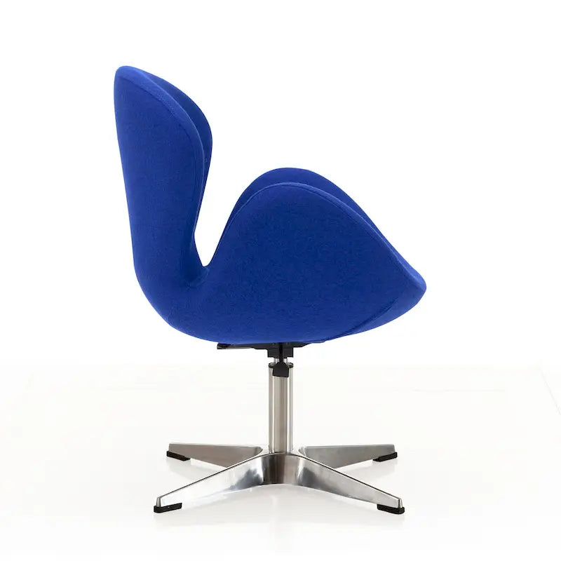 Raspberry Contemporary Adjustable Swivel Chair
