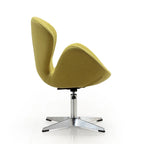 Raspberry Contemporary Adjustable Swivel Chair