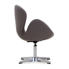 Raspberry Contemporary Adjustable Swivel Chair