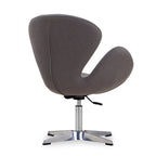 Raspberry Contemporary Adjustable Swivel Chair