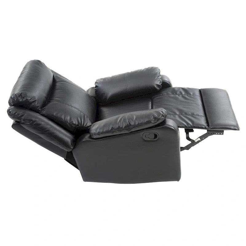 Copper Grove Zug Faux Leather Rocking Recliner