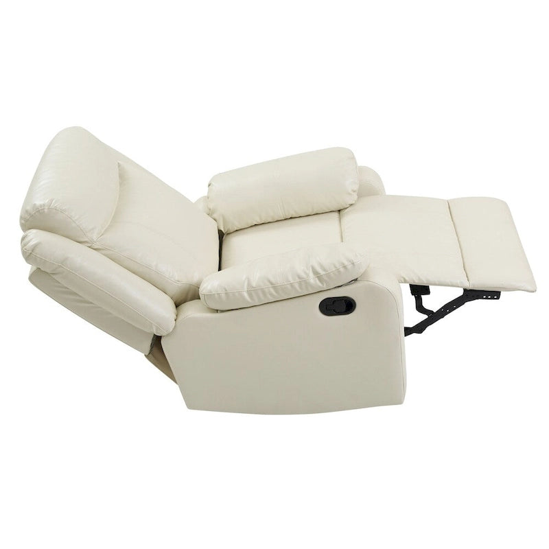 Copper Grove Zug Faux Leather Rocking Recliner