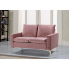 Buchholz 2 Piece Velvet Living Room Set