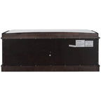 Storage Bench with 4 Doors and Adjustable Shelves