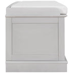 Storage Bench with 4 Doors and Adjustable Shelves