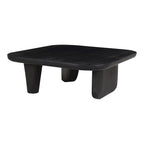 Aurelle Home Rustic Solid Acacia Wood Coffee Table