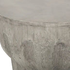 Delphinus Indoor/Outdoor Contemporary Lightweight Concrete Accent Side Table by Christopher Knight Home