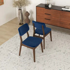 Abrival Mid-Century Velvet Dining Chair (Set of 2)