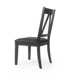Fairgreens Farmhouse Upholstered Wood Dining Chairs (Set of 2) by Christopher Knight Home - 20.00 L x 22.75 W x 39.00 H
