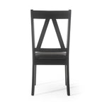 Fairgreens Farmhouse Upholstered Wood Dining Chairs (Set of 2) by Christopher Knight Home - 20.00 L x 22.75 W x 39.00 H