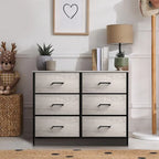 Dressers for Bedroom with 6 Drawers, Chest of Drawers for Bedroom