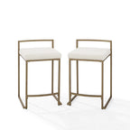 Crosley Harlowe 2Pc Counter Stool Set - 18.75d x 17.5W x 28h