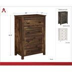 Avenue Greene Becken Ridge 4 Drawer Dresser