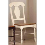 Antique Caramel/Biscotti Round 5-Piece Dining Set
